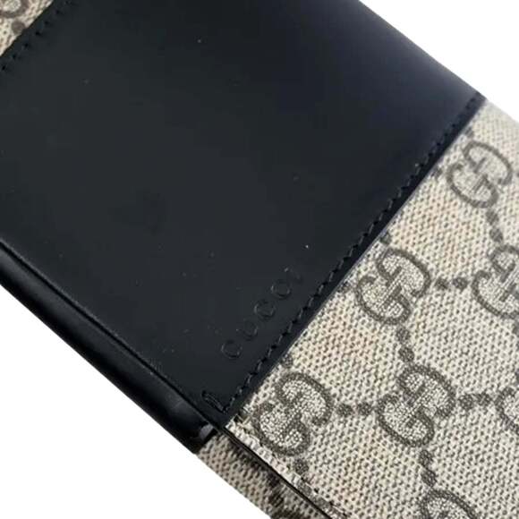 GUCCI GG Supreme Canvas Leather Long - Picture 2 of 4